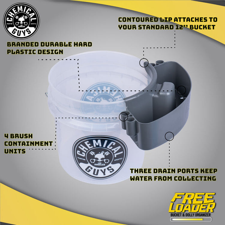 Chemical Guys Bucket Organizer - Zwart
