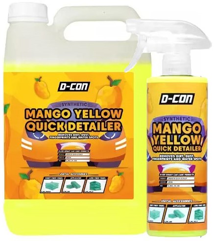 D-CON Mango Yellow Quick Detailer - Extreme Gloss