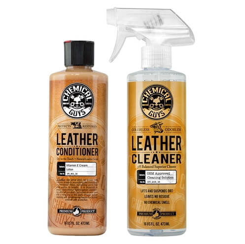 CHEMICALGUYS - Leather Cleaner & Conditioner Kit - Detailaddicts