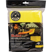 CHEMICALGUYS Workhorse Professional Microfiber Towels 3PACK - Yellow - Detailaddicts
